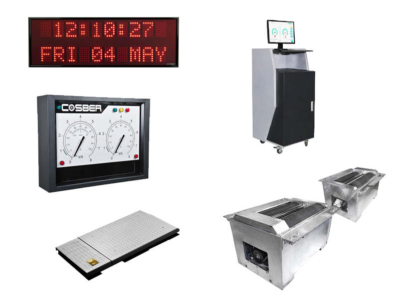 Alat Uji Rem, Timbangan dan Kincup Roda Model C-BTT5X Combi