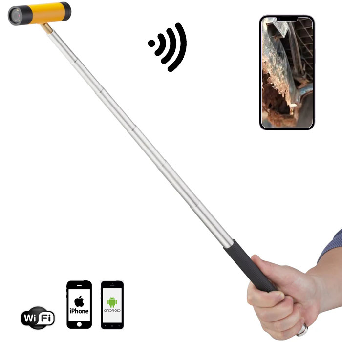 TVS-100 Telescopic WiFi Wireless Inspection Camera TVS-100 Telescopic WiFi Wireless Inspection Camera