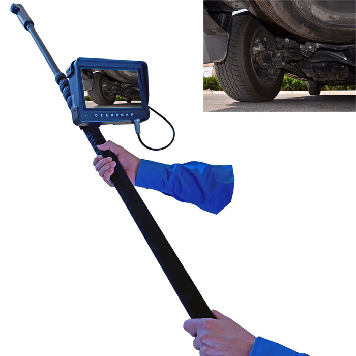 TVS-500-PT Telescopic Pole Camera with 5 Inch LCD Screen TVS-500-PT Telescopic Pole Camera with 5 Inch LCD Screen